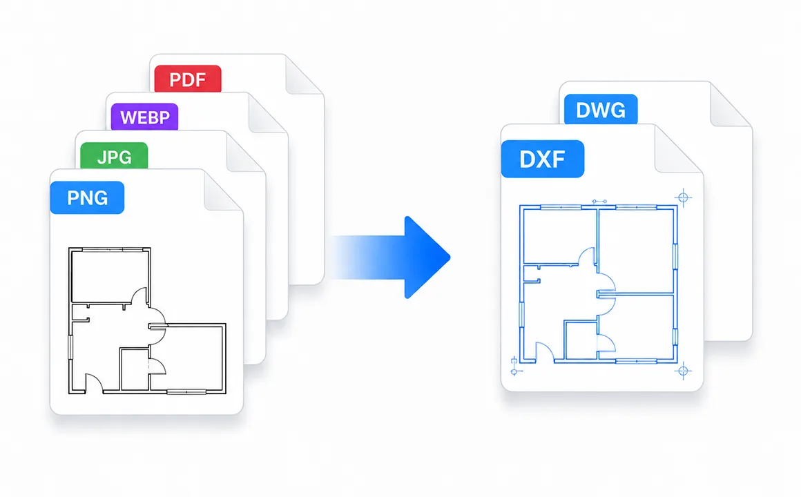 Floor Plan to CAD