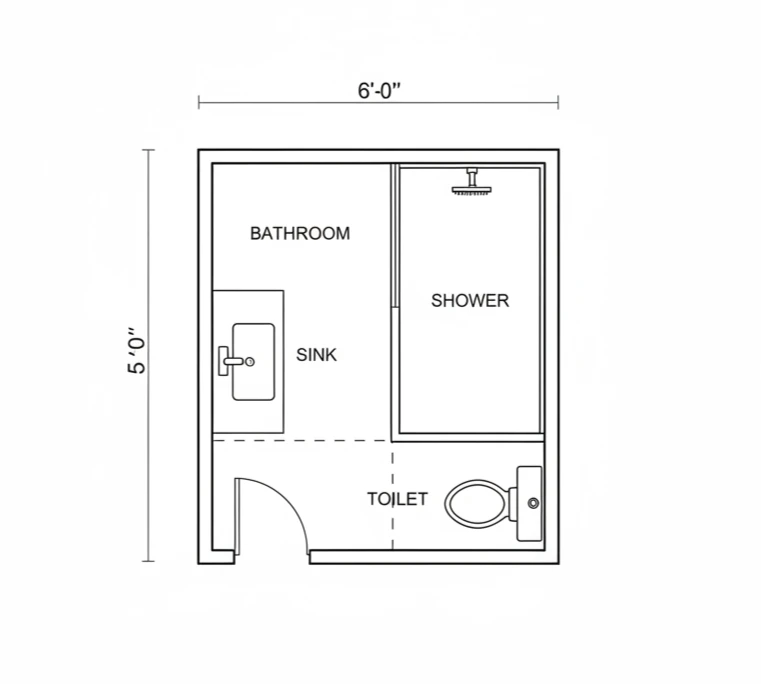 Full Bathroom Plan