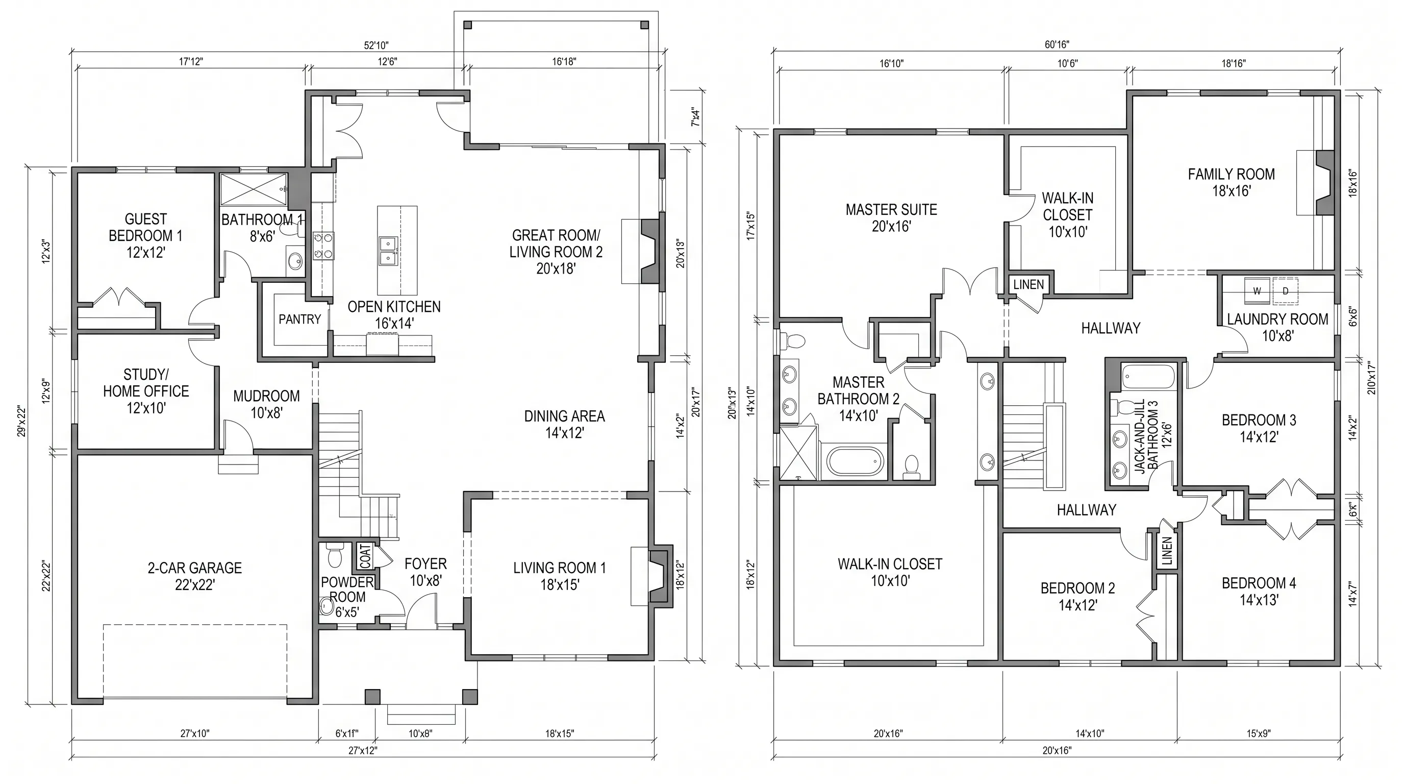 5-Bedroom Two-Story with Butler Kitchen
