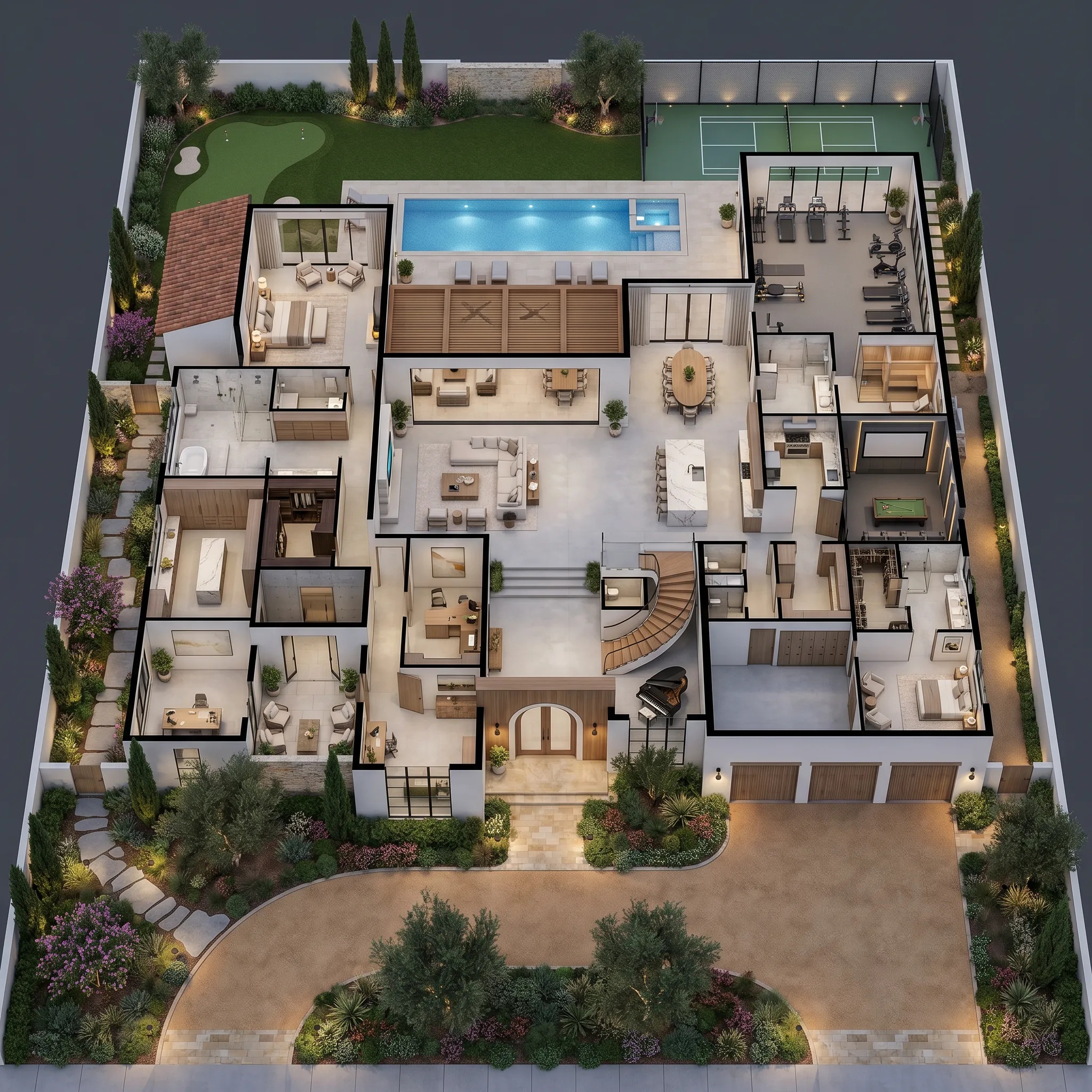 Maggie & Dyo Residence — Warm Mediterranean Estate