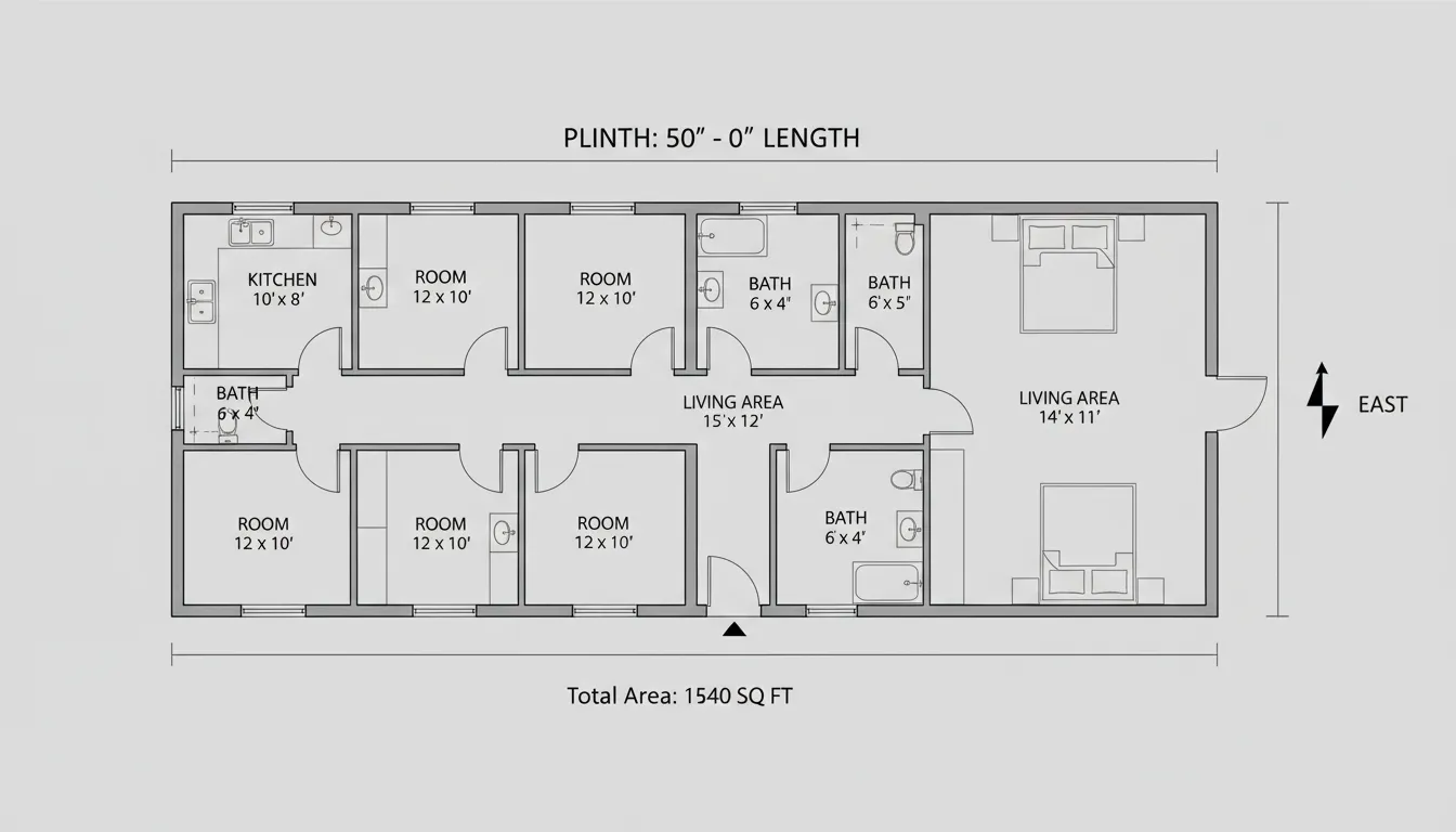 Multi-Unit Indian Building with Studio Units