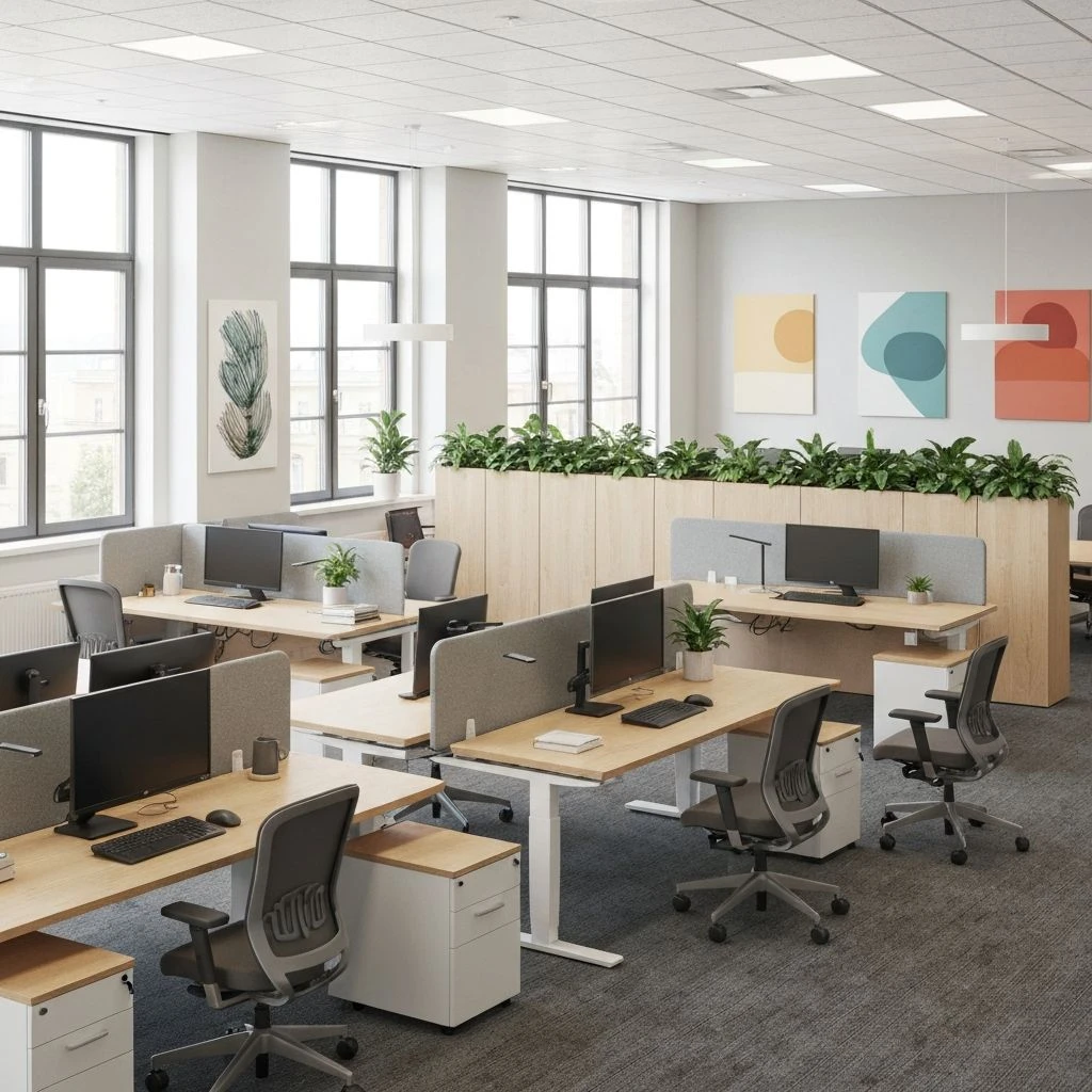 Ergonomic Workspace Layout